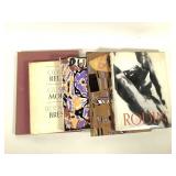 5 Art Books - Rodin Klimt Degas +