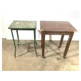 2 Small Artist Work Tables