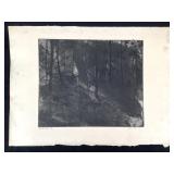 Bob Chew Etching 1965 Abstract Landscape AP II