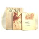 3 Art Books on Leonardo Da Vinci