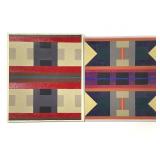 Wm Itter Pr Geometric Color Study Canvas Over Bd