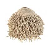 Linen Vessel Coiled Tied & Knotted