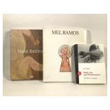 3 Art Books - Body Art Performances Bellmer +