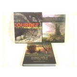 3 HB Art Books - Inness Courbet Painting Dark Side