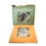 2 Photography Books - Edward Weston & Emmet Gowin