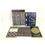 5 Art Books - Visual Illusions Optics Painting +