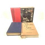 4 Vtg Books - Story Art Letters of Great Artists +
