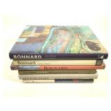 6 Art Books - Bonnard Godwin Caponigro +