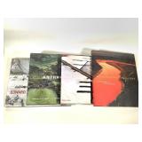 4 Art Books - Landscapes Quarries +