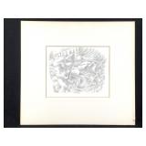 Itter Drawing Mountain Stream 1970