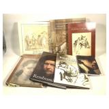 7 Art Books - Rembrandt Master Drawings Tiepolo +