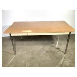 Lg Single Dwr Modern Style Work Table