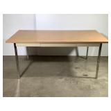 Lg Single Dwr Modern Style Work Table