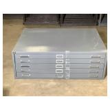 Lg 5 Dwr Stackable Flat File Cabinet