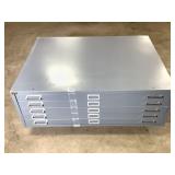 Lg 5 Dwr Stackable Flat File Cabinet