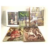 5 Art Books - Seurat James Harding +