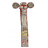 Elephant Mask Beaded Bamileke Cameroon