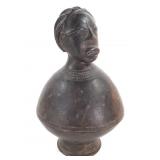 African Figural Bottle Luba DRC
