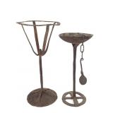 Oil Lamp & Stand  Mali