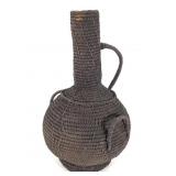 Cameroon Basket-Weave Gourd