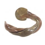 West African Twisted Currency Bracelet