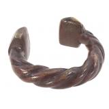 West African Twisted Currency Bracelet