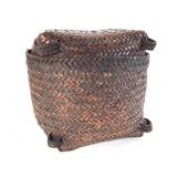 Kuba Lidded Basket DRC