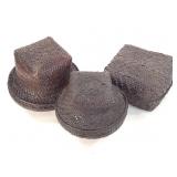 3 African Baskets Small