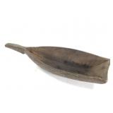 Antique Hand-carved Wooden Scoop