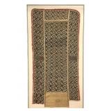 Kuba Raffia w Embroidery Wrap Skirt