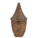 Tutsi  Rwandan Coiled Weave Basket