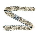 4 Kuba Beadwork Cowrie Shell Belt DRC