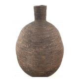Cameroon Grasslands Basketry Vessel