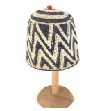 Cameroon Ashetu Hat w Zigzag Pattern