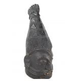 Mende Bundu Sowel Helmet Mask Sierra Leone