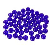 Bohemian Czech Cobalt Blue Glass Beads