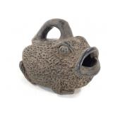 Bamileke Toad Ceremonial Pitcher Cameroon