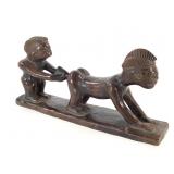 African Carved Wood Figures DRC