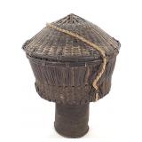Wum Utility Basket w Lid Cameroon