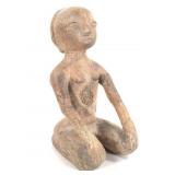 Luba Style Ceramic Clay Figure DRC