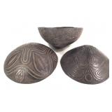 3 Sago Ceramic Bowl Papua New Guinea