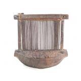 Baule Strip Loom Comb Hand Carved Ivory Coast