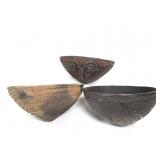 3 Sago Ceramic Bowl Papua New Guinea