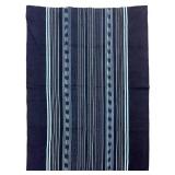 Blue Igarra Ikat Fabric Panel