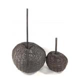 2 Basket Rattles West  / Central Africa