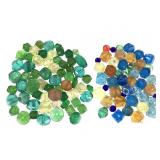 Bohemian Vaseline Glass Strand Uranium Green+