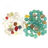 Bohemian Vaseline Glass Strand Uranium Green+