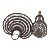 2 Abelam Papua New Guinea Woven Headress