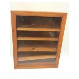 Pine Hanging Display w/ Shelves