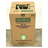 30Lb Tank Isotron 22 Air Con. Coolant Atochem